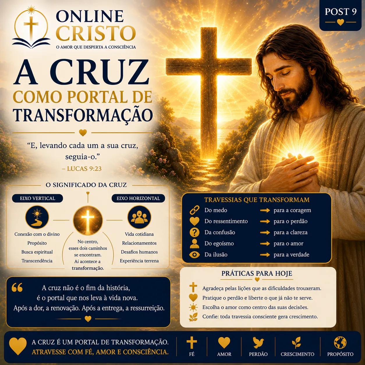 A CRUZ COMO PORTAL DE TRANSFORMAÇÃO