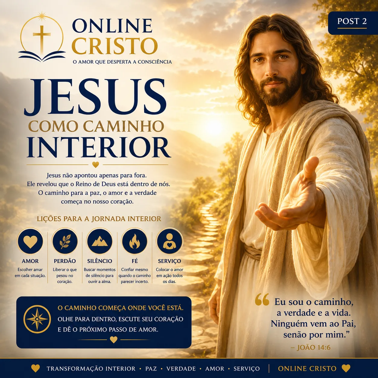 JESUS COMO CAMINHO INTERIOR