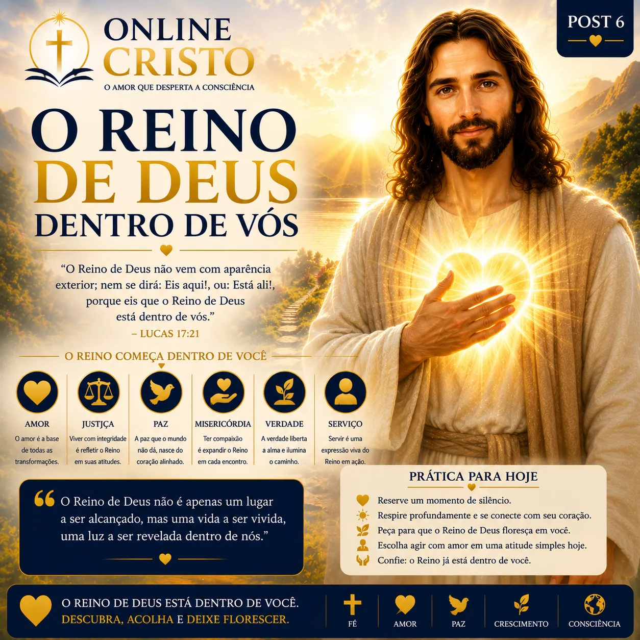 O REINO DE DEUS DENTRO DE VÓS
