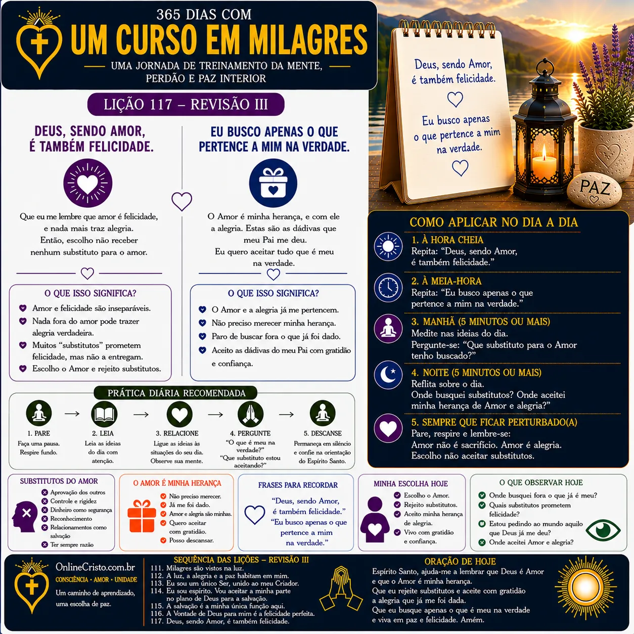 LIÇÃO 117 — REVISÃO III