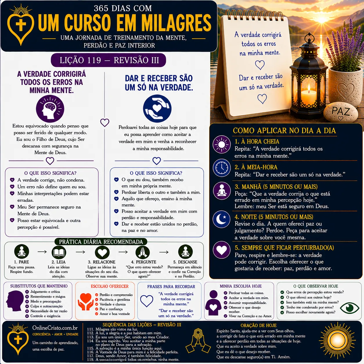 LIÇÃO 119 — REVISÃO III 9 LIÇÃO 119 — REVISÃO III