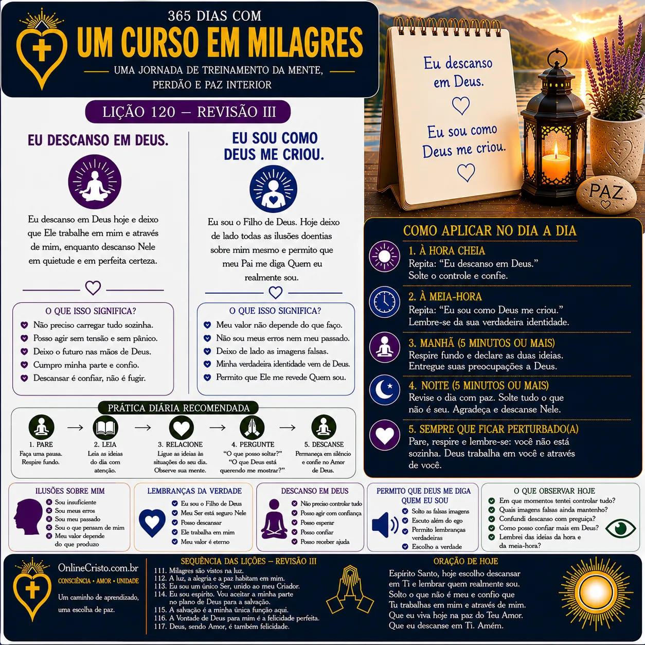 LIÇÃO 120 — REVISÃO III 8 LIÇÃO 120 — REVISÃO III