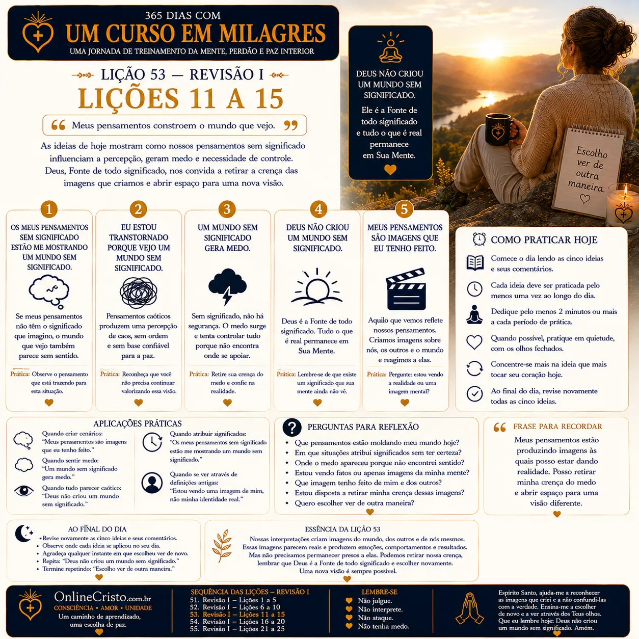 LIÇÃO 53 — REVISÃO I: LIÇÕES 11 A 15