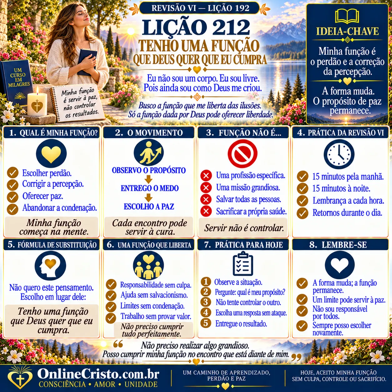 LIÇÃO 212 — REVISÃO DA LIÇÃO 192