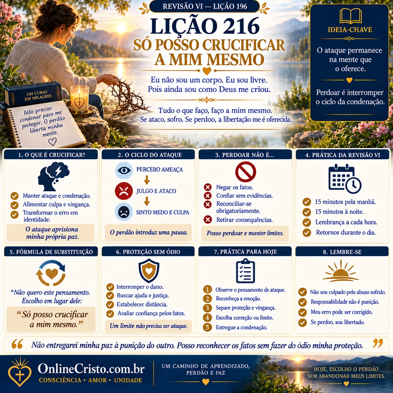 LIÇÃO 216 — REVISÃO DA LIÇÃO 196